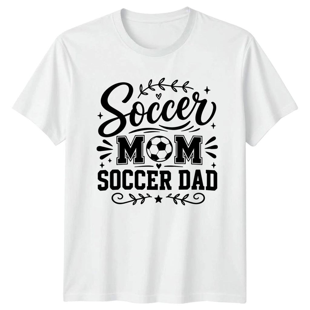 Soccer Mom Soccer Dad T-Shirt Soccer Parents Soccer Gift For Him And Her