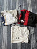 Mens Size Medium M Xara Soccer Jerseys Dallas Milan Under Armour Athletic Shirts