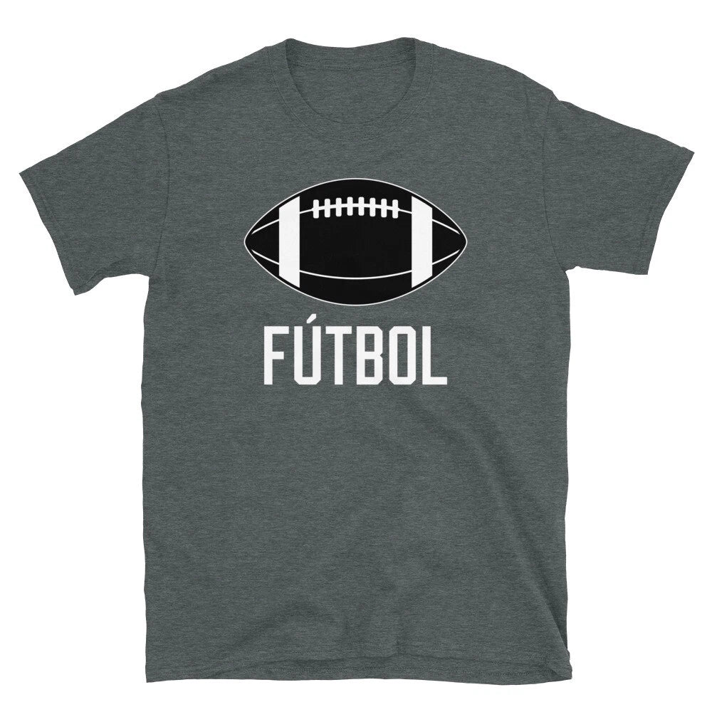 Futbol American Football Soccer Sports Humor Short-Sleeve Unisex T-Shirt