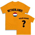 Netherland football T Shirt,Personalised Netherland Tee,Custom Name & Number Top