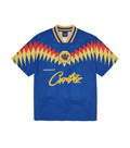 CRTZ Corteiz Club RTW Blue Football Soccer Jersey Shirt Medium ✅