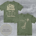 Noah Kahan Orbiter Howling Pup T-Shirt Great Divide 2026 North America Tour Tee