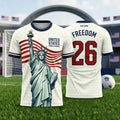 2026 World Cup USA Soccer Jorsey Football T-Shirt Polyester