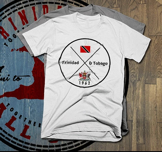 Trinidad t-shirt Trinidad and Tobago flag TNT Carnival Soca Island 1962 tee