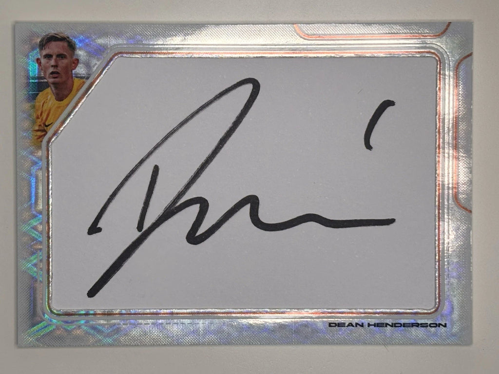 2025 Futera Fans Selection Dean Henderson Auto 1/1