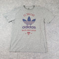 FC Dallas Shirt Mens Medium Gray Crew Neck Short Sleeve Graphic Soccer Stretch
