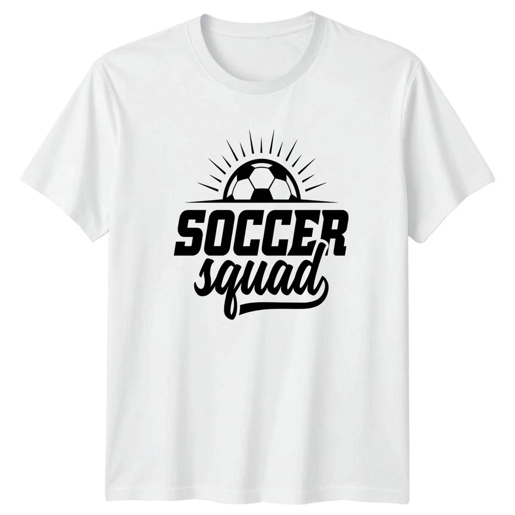 Soccer Squad T-Shirt Team Sports Soccer Birthday Gift For Him And Her