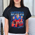 Custom Soccer Dad Unisex T-Shirt Your pictures Soccer Father tee Black Navy Dark