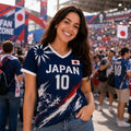 Personalized Japan Football Shirts, Custom Soccer Jersey Shirt, Mother Fan Outfi