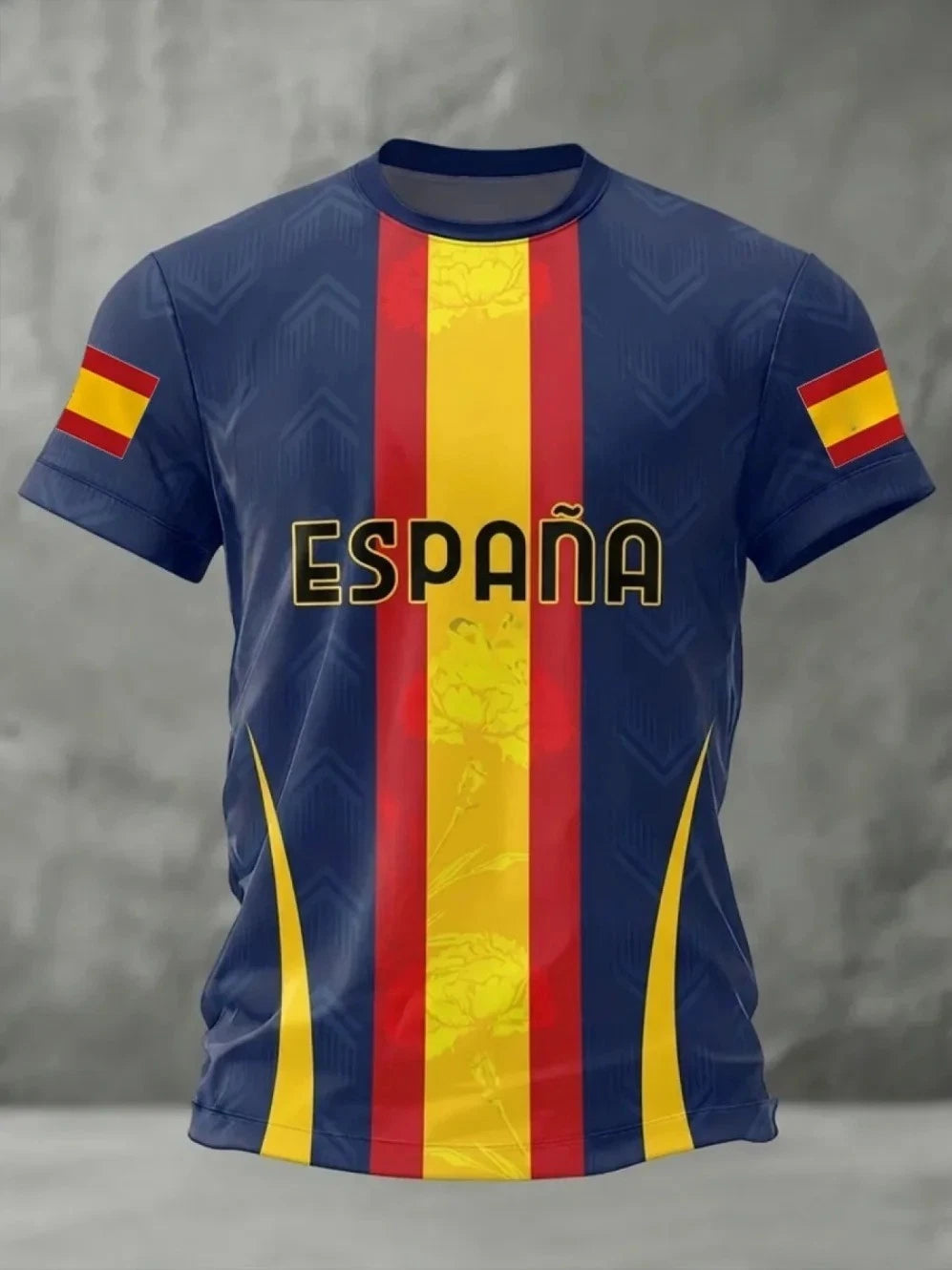 Spain España Football Jersey Breathable World Cup 2026 T-Shirt Unisex