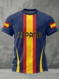 Spain España Football Jersey Breathable World Cup 2026 T-Shirt Unisex