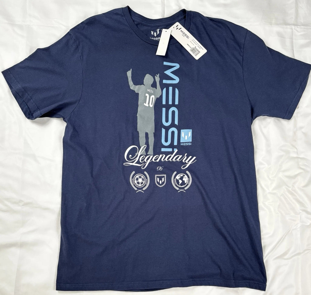 Messi Soccer Collection Football L egendary T-Shirt L NWT Argentina Inter Miami