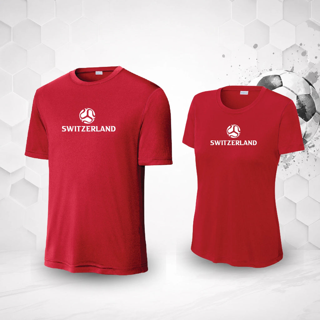 Switzerland cup polyester t-shirt world jersey - SHIPS FAST FROM FLORIDA