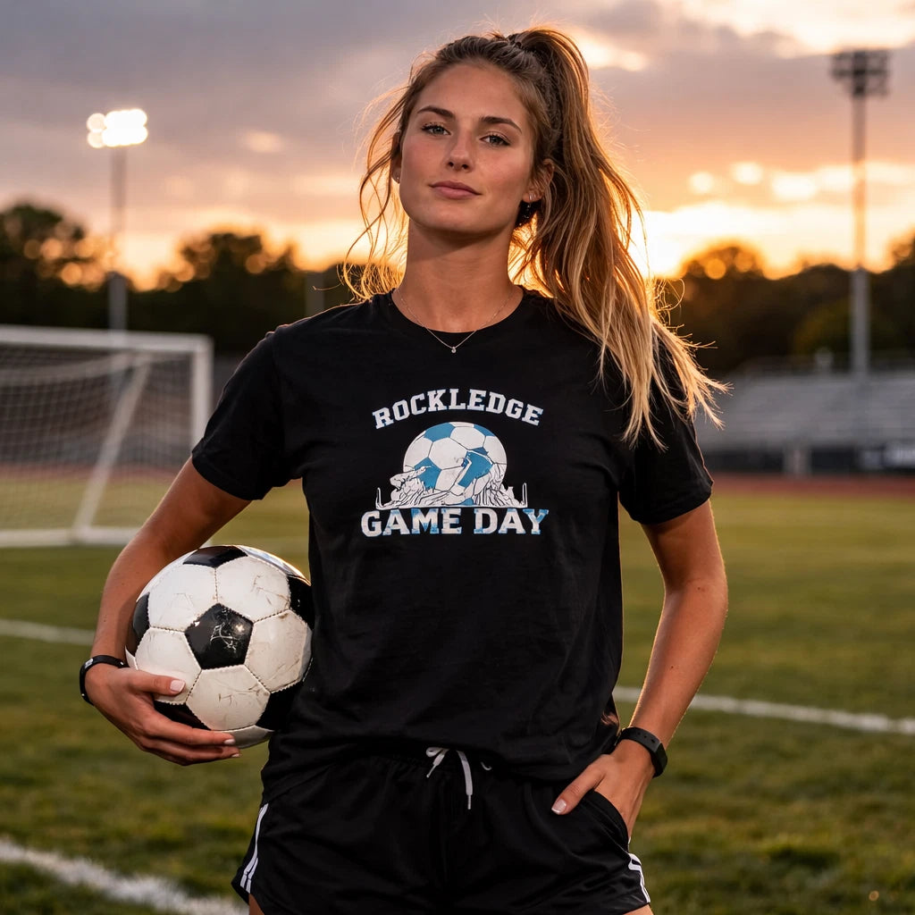 Bambi Soccer Team T Shirt Med - Rockledge Game Day School Florida Player Sports