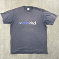 Soccer Dad Large Blue Short Sleeve T-Shirt Port & Company