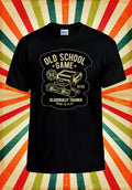 Old School Game Born To Play Retro Men Women Vest Tank Top Unisex T Shirt 2400