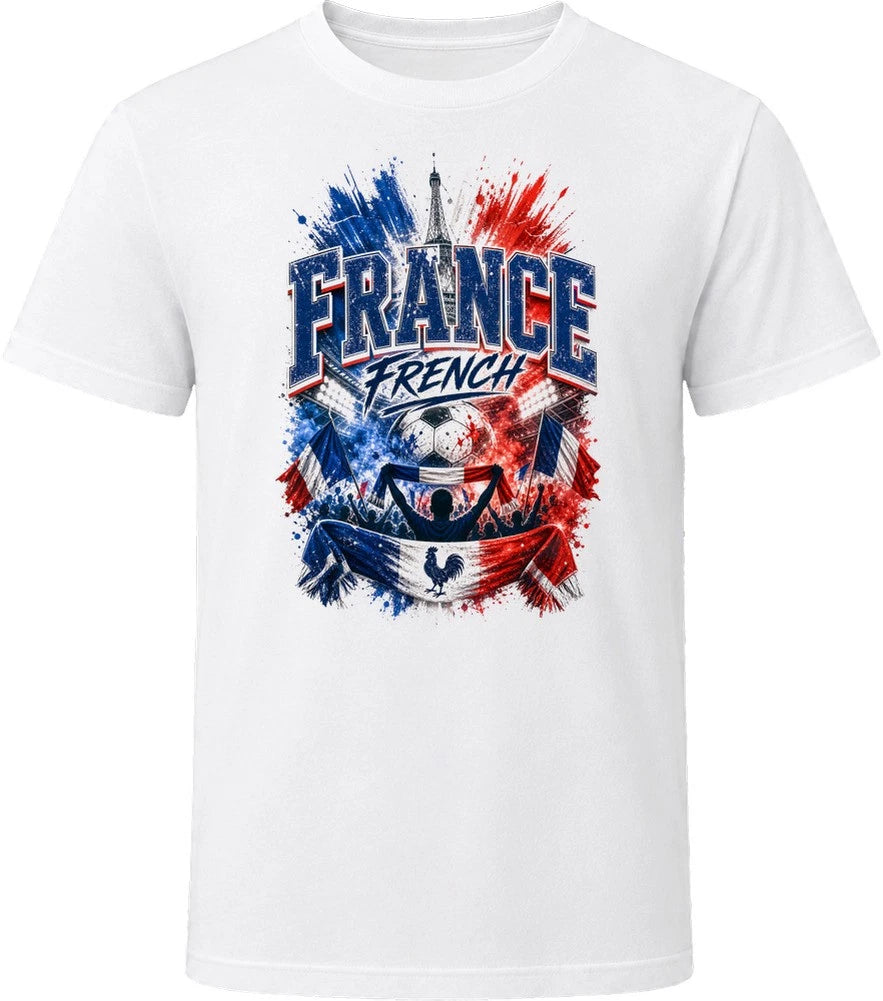 France French Soccer Football National Supporters T Shirt
