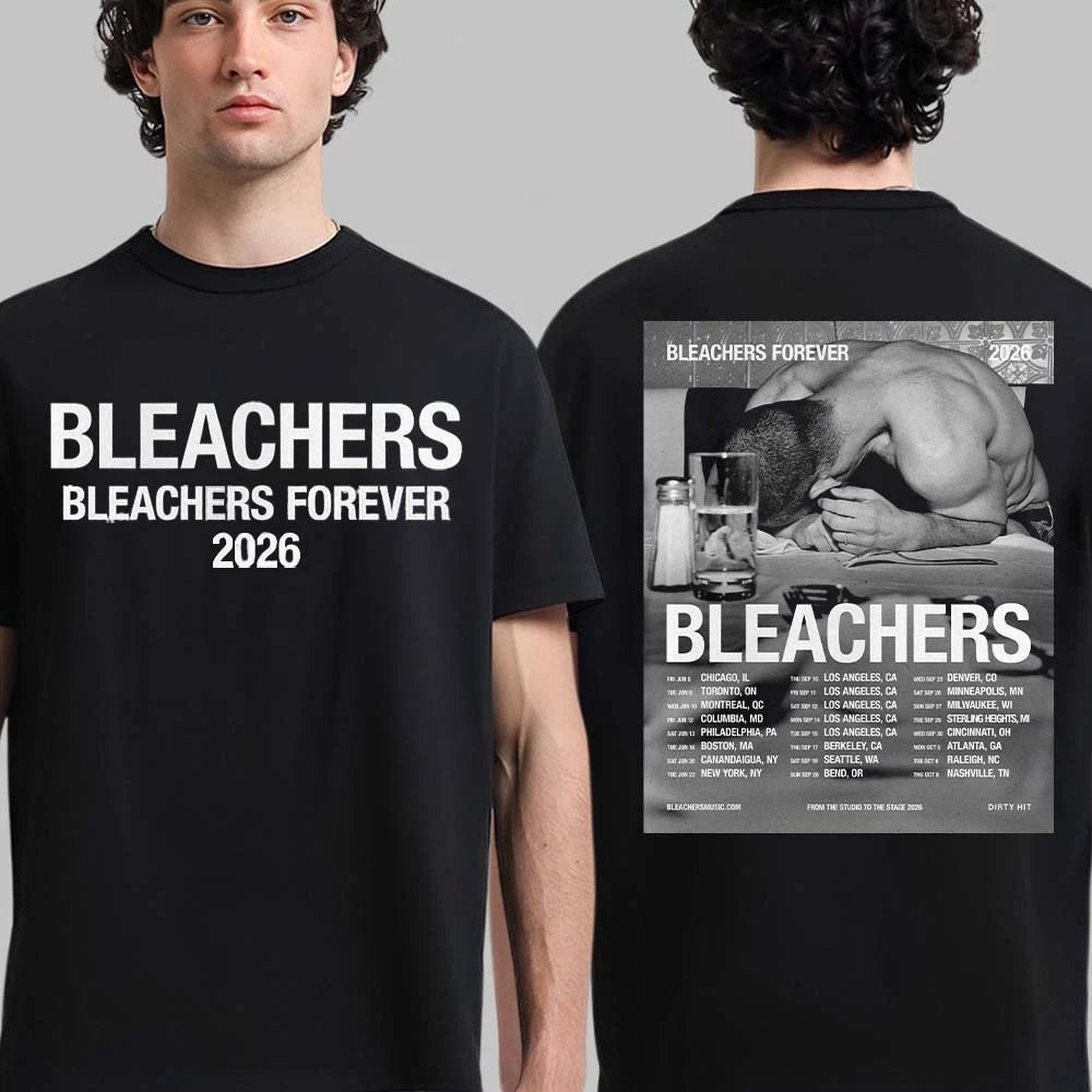 Bleachers North America Tour 2026 Schedule T-Shirt