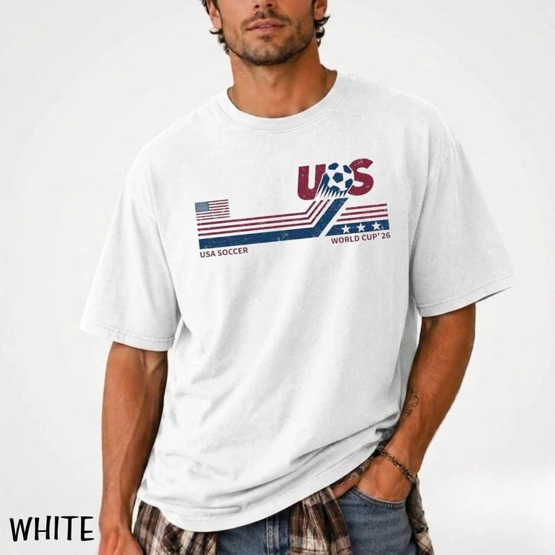 USA Soccer World Vintage Shirt S-5XL
