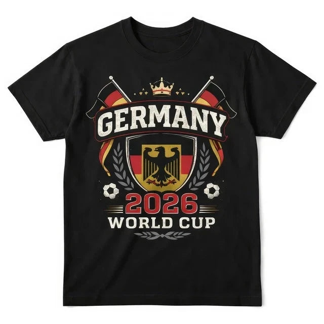 Germany World Cup 2026 Football Fan T-Shirt