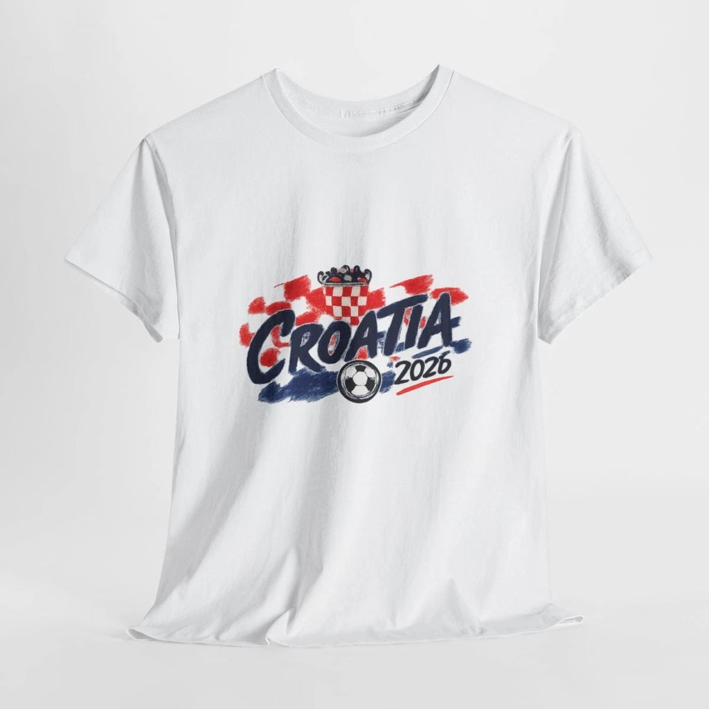 Croatia 2026 Shirt, Croatia World Cup 2026 Tee, Football Graphic Shirt