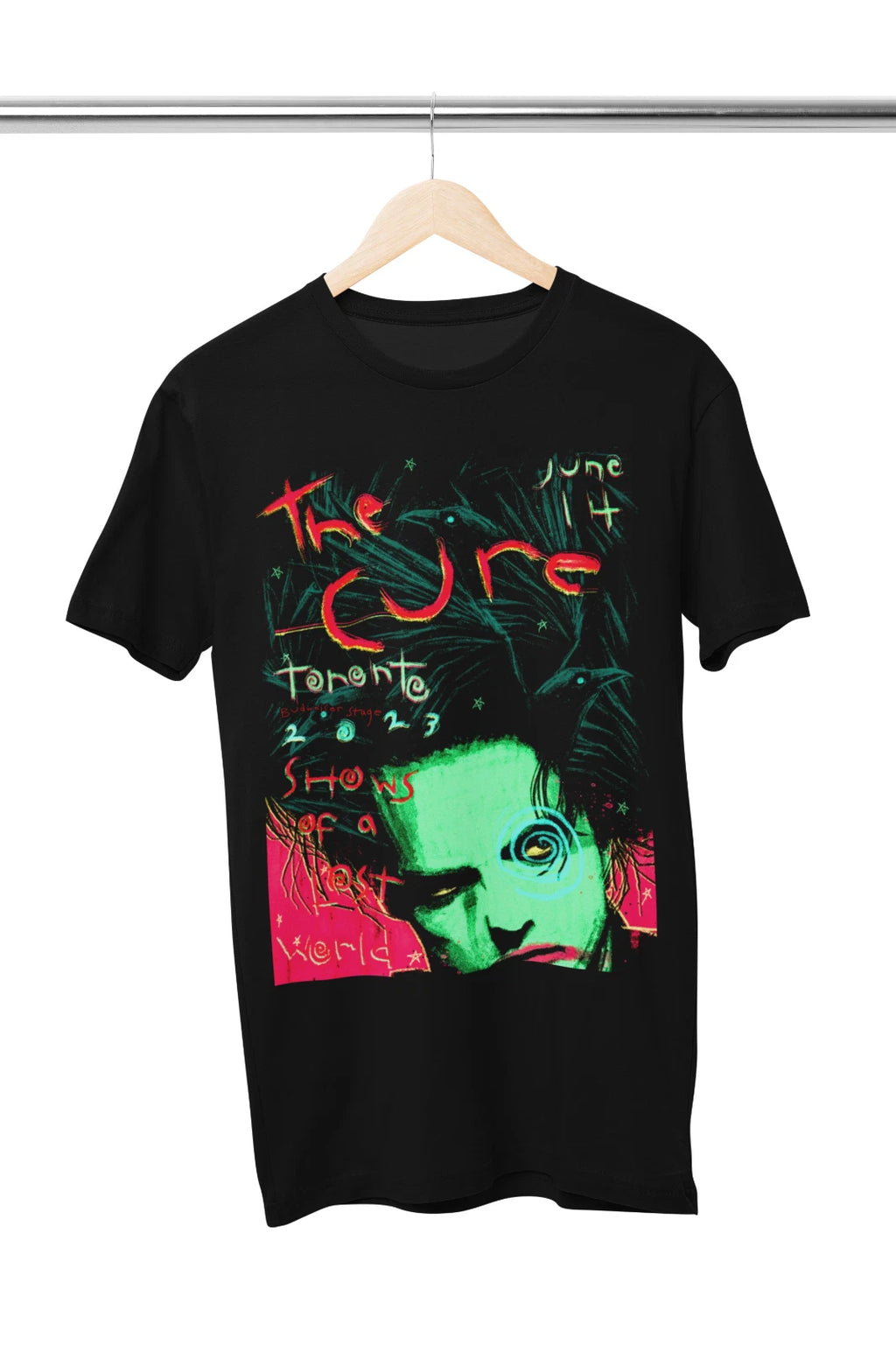 The Cure Toronto Gig Poster T-Shirt