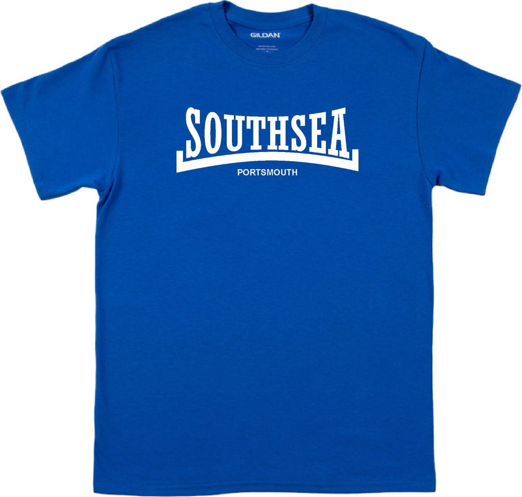 Southsea, Portsmouth T-Shirt - Souvenir, Custom Print Available, Various Colour