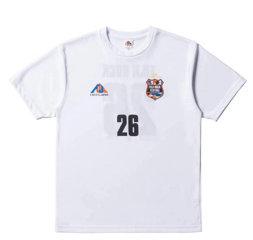 FUJI ROCK '26 Soccer T-Shirt White 2026 Summer Unisex Japan Limited Original
