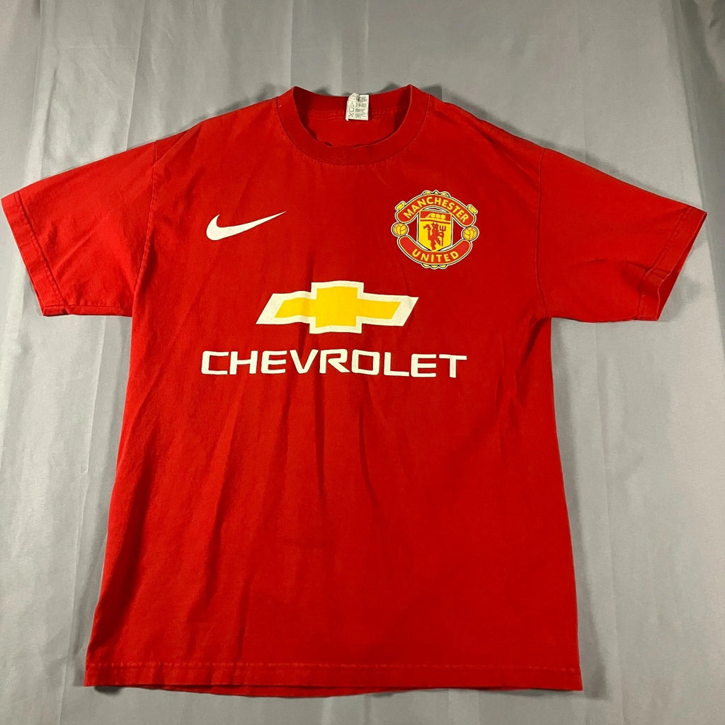 Manchester United vs LA Galaxy Men’s Large Match T-Shirt Red Alstyle Rose Bowl