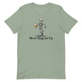 New Never Hang'em Up Adult O30 O40 O50 Soccer T-shirt