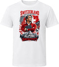 Switzerland Soccer Football Coach Alpine Football Architect T Shirt