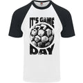 Football Its Game Day Soccer Mens S/S Baseball T-Shirt
