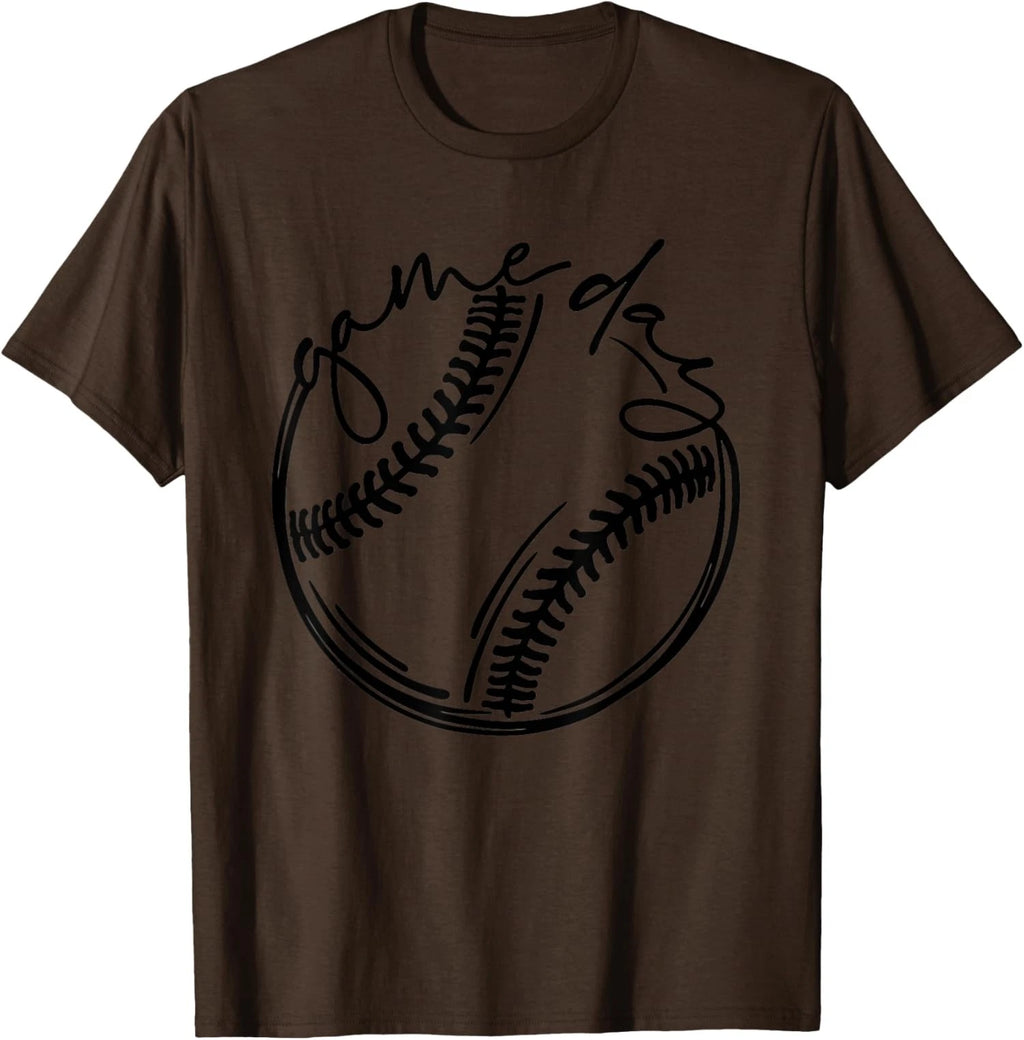Game Day Vibes Softball Season Baseball Season Gifts Unisex T-Shirt