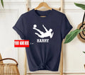 Personalise Soccer Player Kickoff T-Shirt - Custom Match Supporter Fan Gift Idea