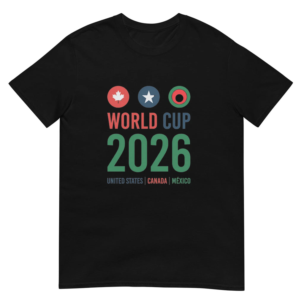 World cup Soccer 2026 Unisex T-shirt World cup Tee USA Copa del mundo Mexico Can