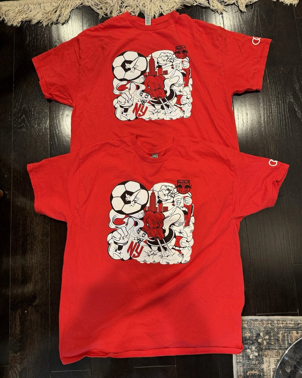 NEW YORK REDBULLS STADIUM GIVEAWAY TSHIRT BY AUDI MENS XLARGE