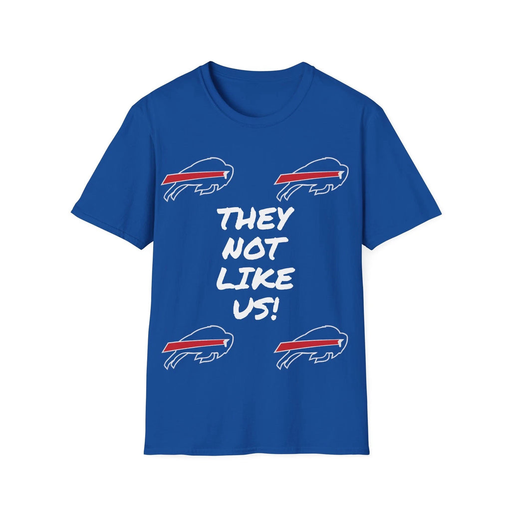 Buffalo Football Fan Unisex T-Shirt #17 They Not Like Us Quote
