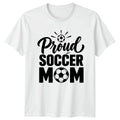 Proud Soccer Mom Womens T-Shirt Soccer Mom Soccer Mothers Day Gift For Her