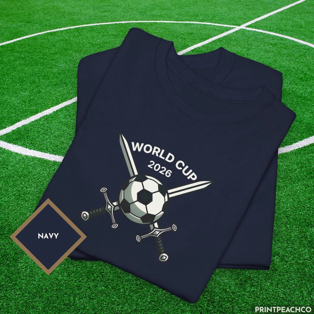 Scotland World Cup 2026 T-Shirt Claymore Cross Soccer Fan Tee Unisex Footy Top