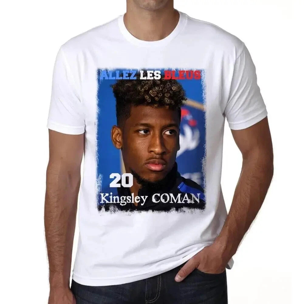 Men's Graphic T-Shirt Kingsley Coman Euro 2016 8th Birthday Anniversary 8 Year