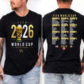 World Cup 2026 T-Shirt, Football Fan Gift Shirt, Family Matching Tee, Soccer Fan