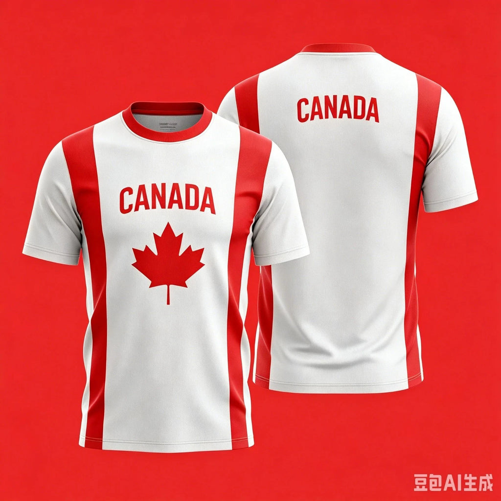 Canada Football Shirts 2026 World Cup Canadian Team Shirts Polyester