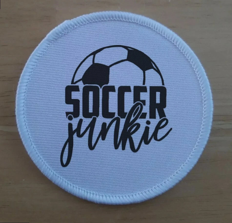 Soccer Junkie Patches Badges