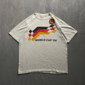Vintage FIFA Germany World Cup shirt Mens XL White 90s Deutscher Fussball soccer