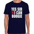 Yes Sir I Can Boogie Scotland 2026 Football World Cup Navy T-shirt/Tee