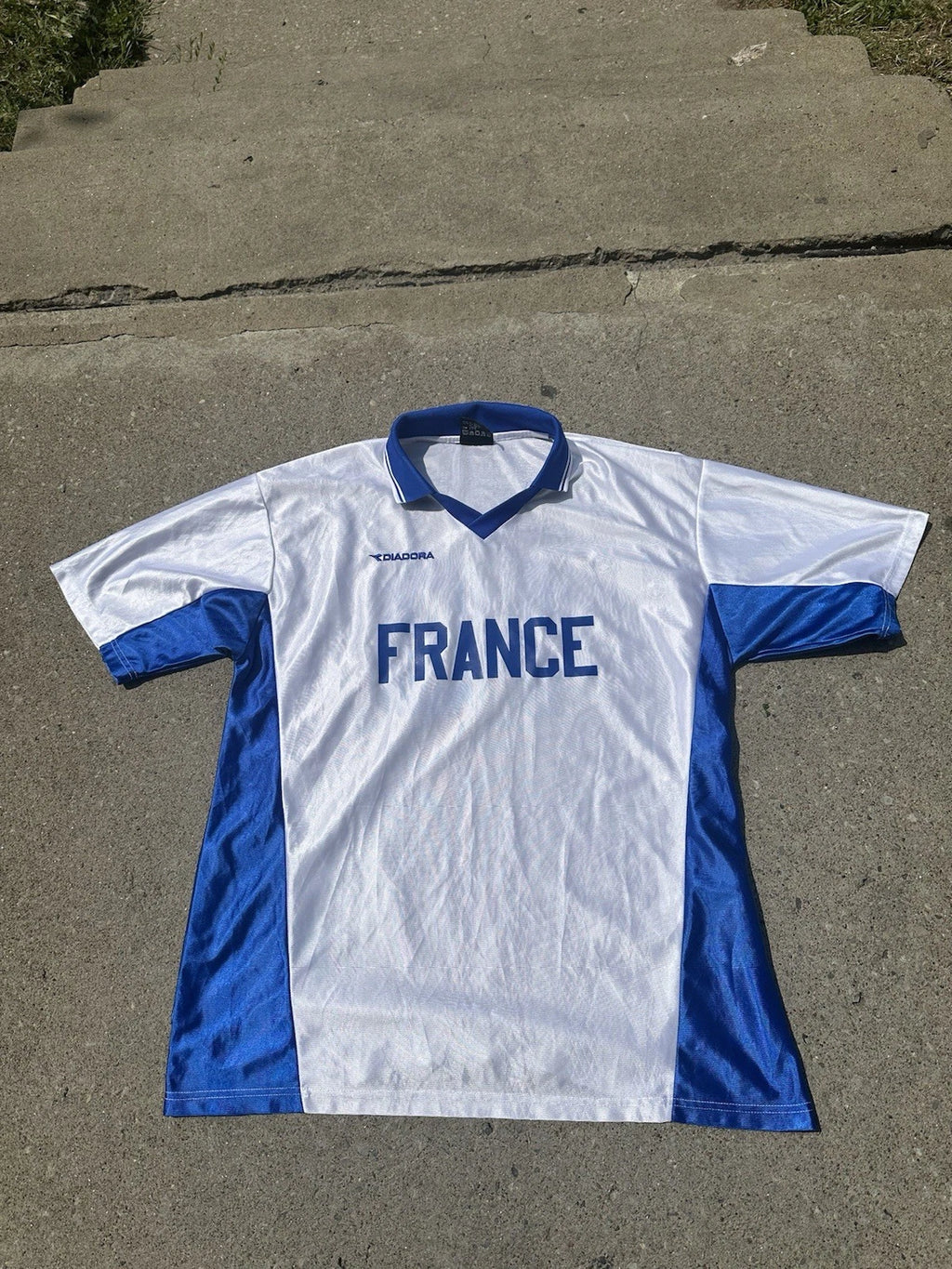 Vintage diadora soccer jersey