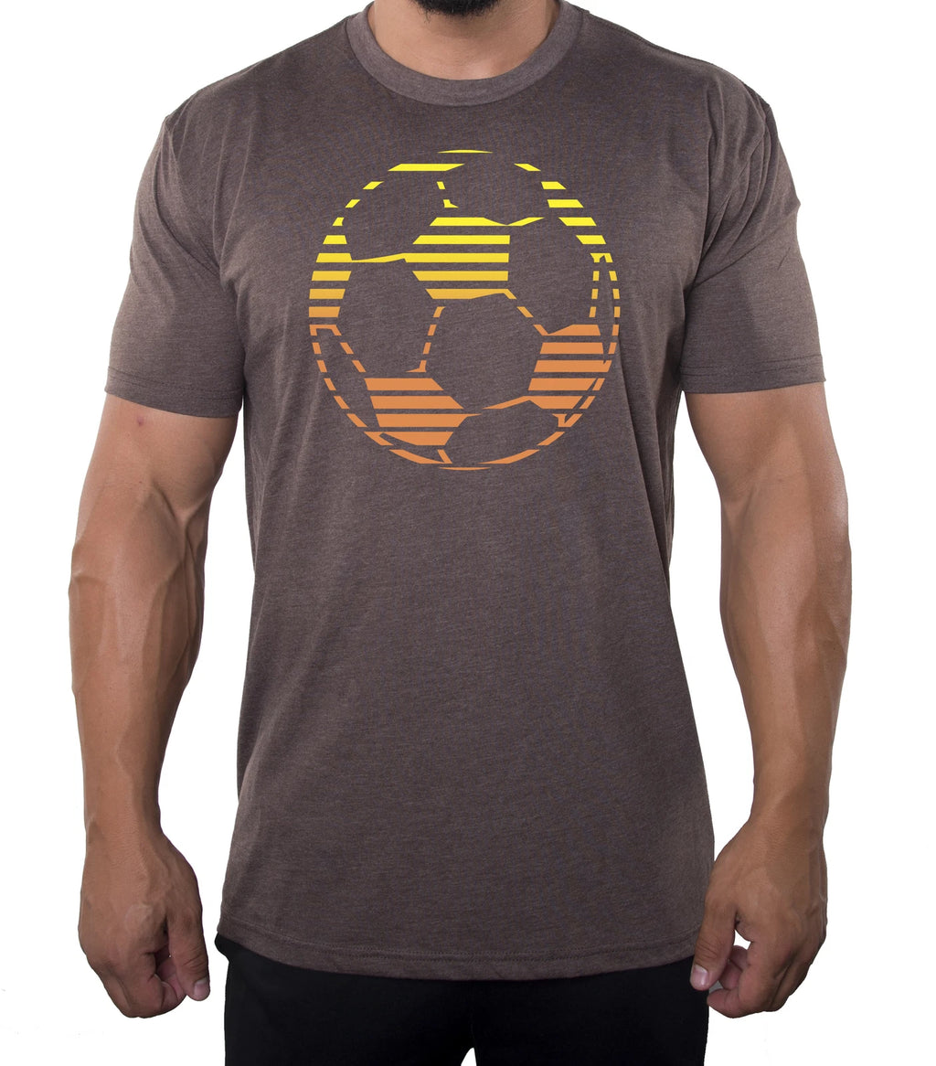 Soccer Ball Sun, Graphic T-shirts, Men's Soccer Shirts