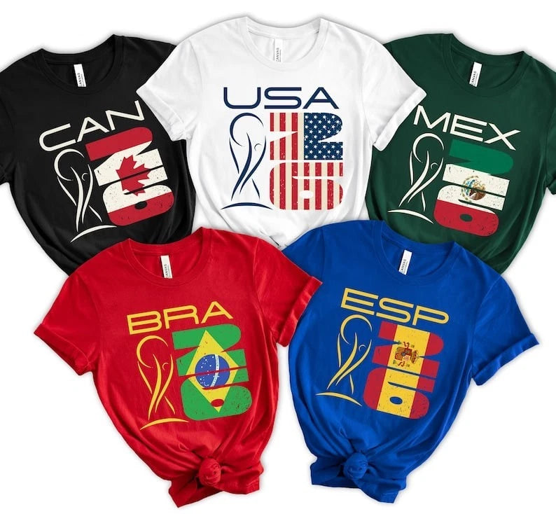 HOT! World Soccer 2026 Any Country Flag Graphic Gift Fans