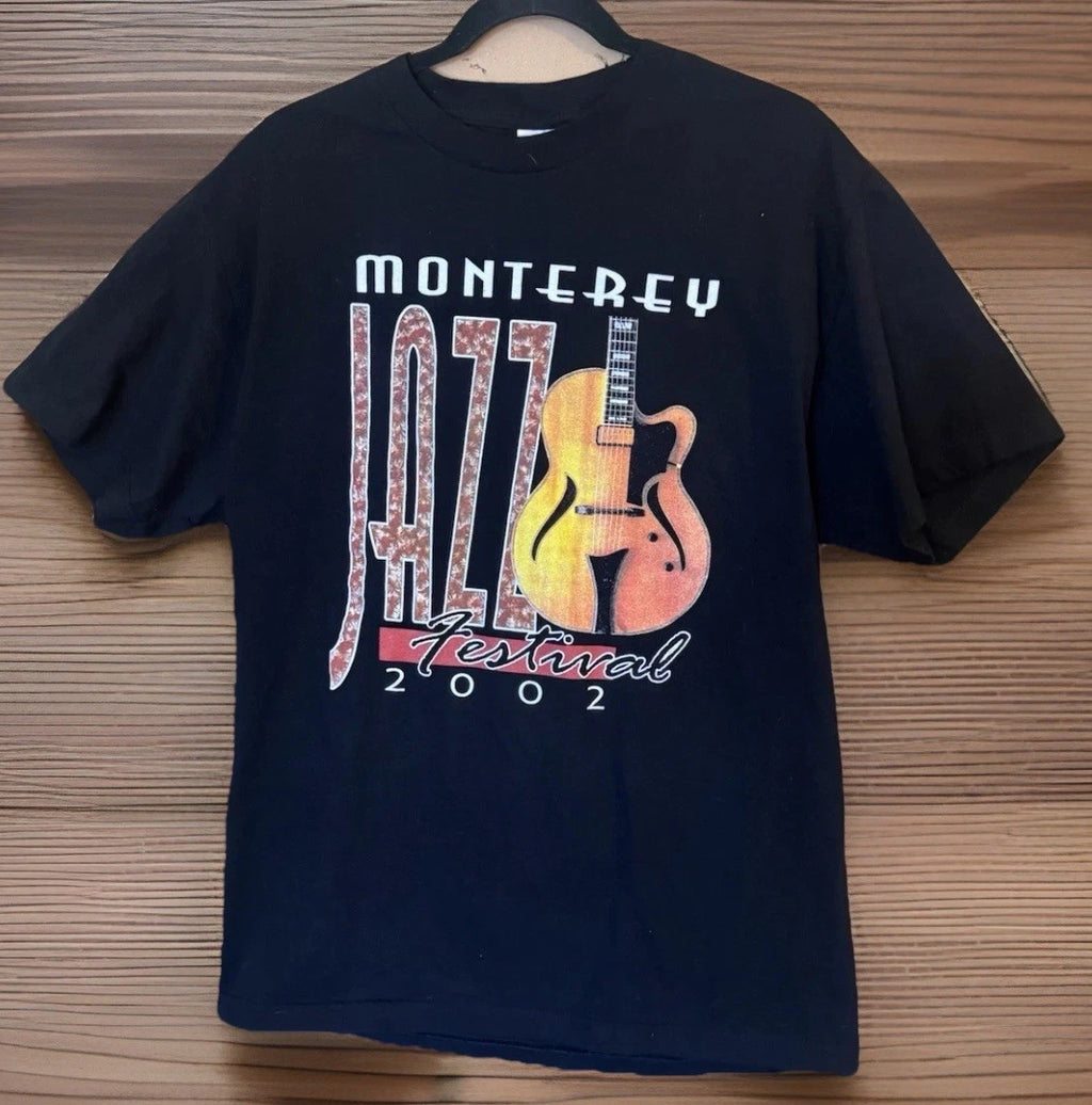 Vintage 2002 Monterrey Jazz Festival T-Shirt Large Etta James Nancy Wilson USA