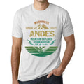 Men's Graphic T-Shirt Outdoor Adventure, Wilderness, Mountain Explorer Andes